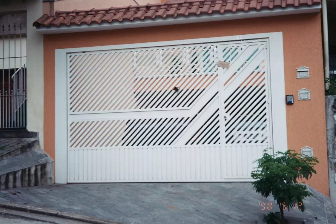 Projeto de portão em chapa